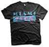 Officially Licensed Miami Vice Distressed Logo Men's T-Shirt S XXL Sizes