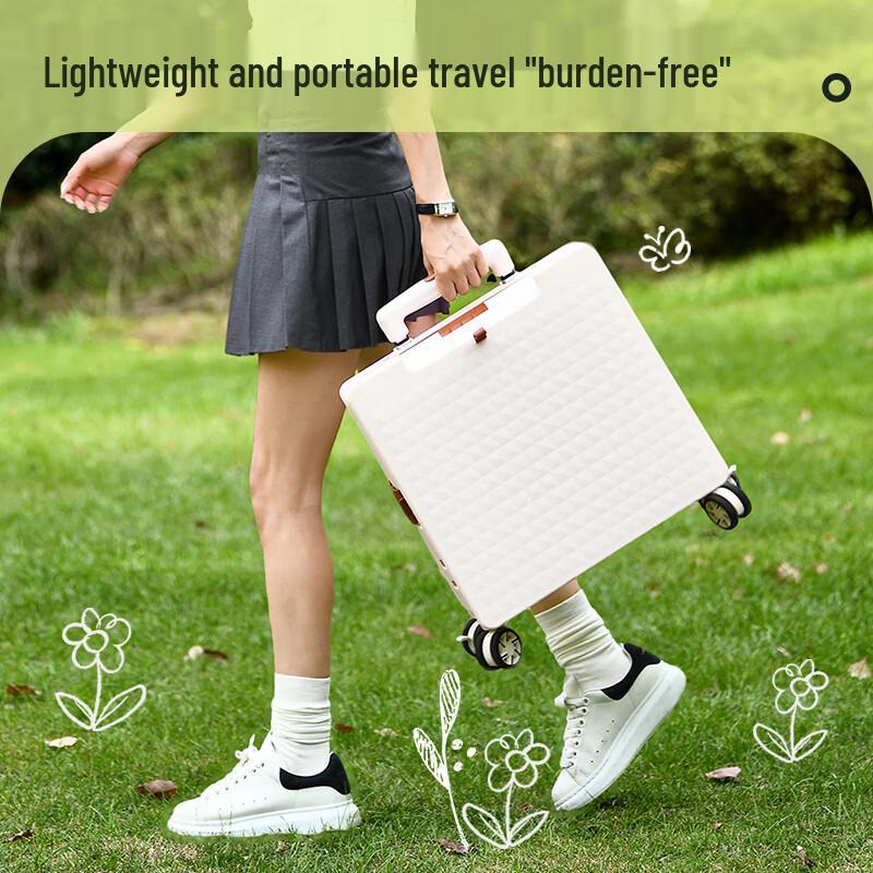 Deli Foldable Plastic Shopping & Utility Cart