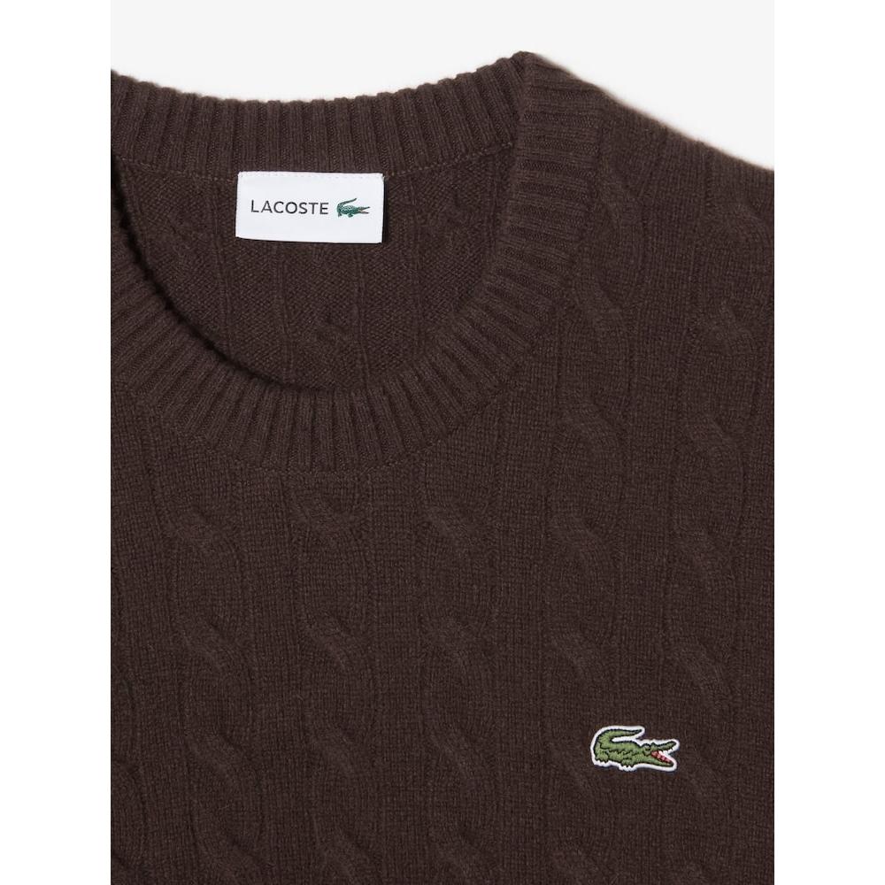 Lacoste Male Cable Pullover Ah716e 54n Shi q2nAh716e 54nShi
