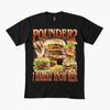 Pounder_ Ich kenne sie kaum Lustiges T-Shirt für Männer Frauen 100% Baumwoll-T-Shirts Kurzarmtops 1112-5