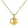 Temperament Fashion Love Necklace Female Cold Wind Stacked Wear Simple Round Card Pendant Collarbone Chain Female Models for Girlfriend Gift