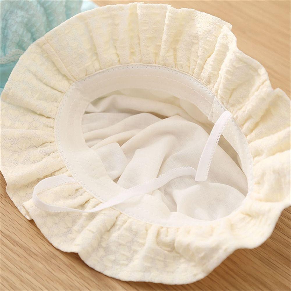 Cotton Baby Bucket Hat UV Protection Beach Cap Cute Panama Hat  Toddler