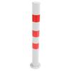 Bollard Post 29.5in Height 3in Diameter Cold Rolled Steel Parking Barrier Pipe