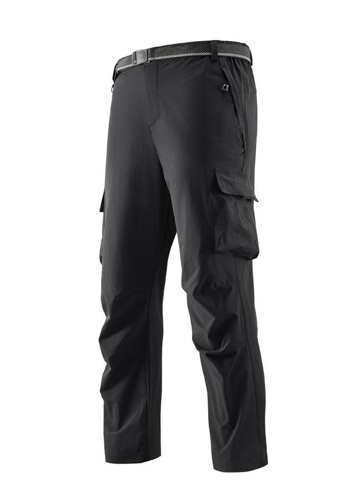 Men's Quick-Dry Stretch Breathable Ice-Cool Multi-Pocket Casual Long Pants