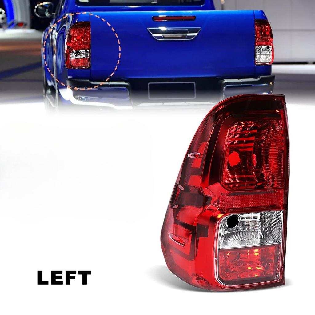 Left/Right Tail Lamp Auto Rear Tail Light Wire Harness Car Accessories No Bulbs For Toyota Hilux Revo Pickup 2015 2016 2017 2018