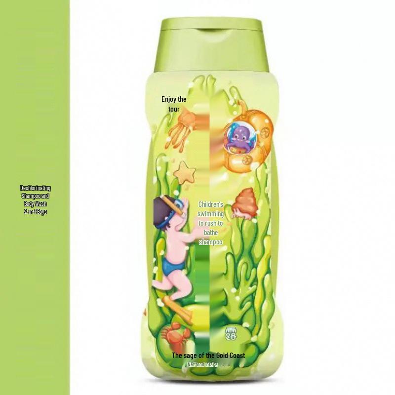 

Swim Freely Professional Chlorine Removal Skincare Set: Body Wash & Shampoo for Adults & Children - Special Offer