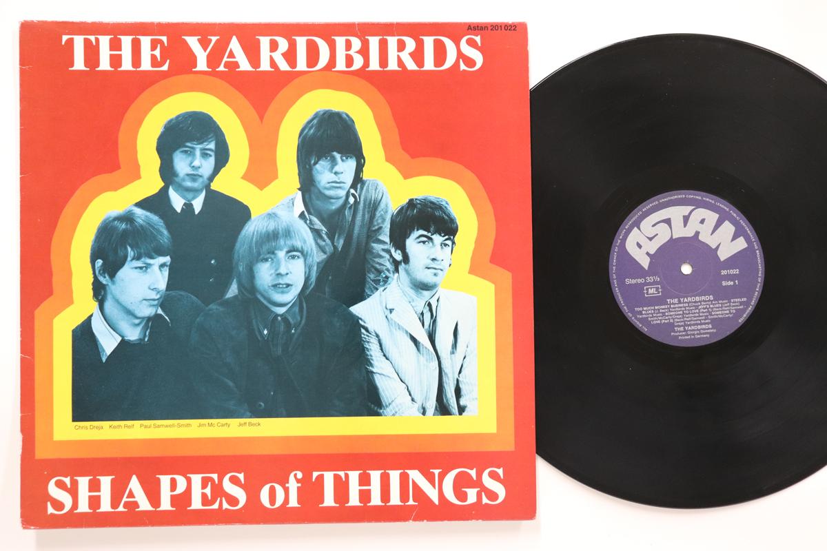 

LP Record YARDBIRDS - Shapes Of Things 201022 Astan 1981 Switzerlan Rock Used
