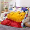 Coperta carina di Winnie the Pooh Coperte morbide in flanella Calde e morbide Biancheria da letto Regali per camera da letto di ragazzi e ragazze per il Migliore Amico
