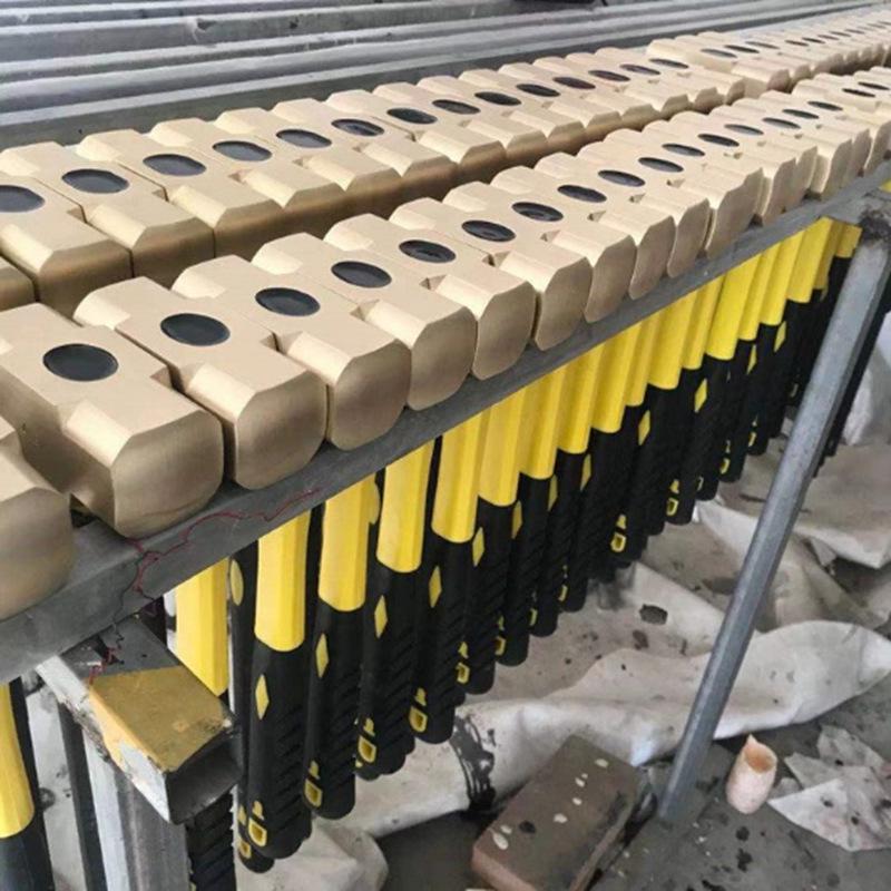 Взрывозащищенный Неискрящий Латунный Молоток с Пластиковой или Фибровой Рукояткой 1 lb