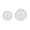 European Style Round Glass Candle Holder - Scented Glass Bottle For Christmas, Wedding & Table Centerpiece Decor