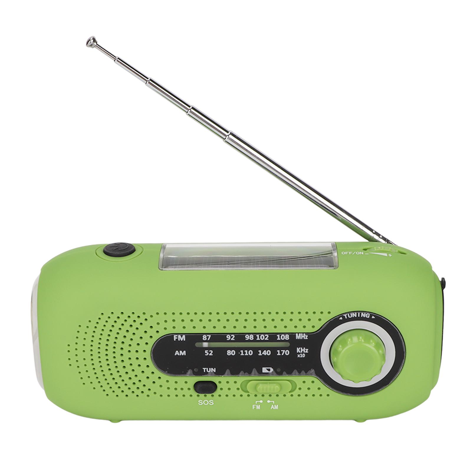 

Аварийное метеорологическое радио многофункциональное AM FM диапазон солнечной зарядки 5 светодиодов ручное радио для улицы