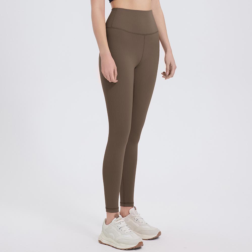 

Женские быстросохнущие леггинсы для йоги LULU с высокой талией - Подтягивающие ягодицы, плотно облегающие, ощущение второй кожи, стройнящие фитнес-леггинсы XL