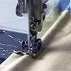 1pc Sewing Accessories Piping Presser Foot - Fits All Low Shank Snap-On Singer, Brother, Babylock, Janome 9908