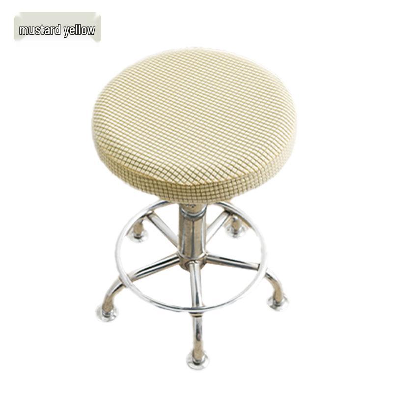 In-Stock Wear-Resistant Dustproof Round Stool Cover for Full Chair Protection