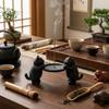 3D Printing Two Cats Incense Holder Minimalist Incense Stick Holder  Tea Room