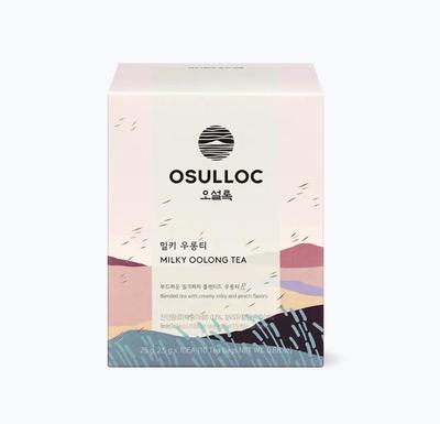 Osulloc Milky Oolong Tee 10 Beutel | Premium Koreanischer Tee von der Insel Jeju