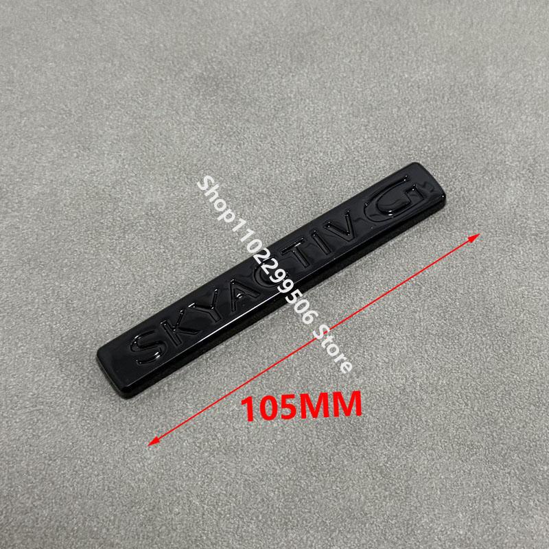 Für Mazda 2022-2025 CX-5 schwarzes Frontlogo CX5 Hecklogo, SKYACTIV G AWD Auto Buchstaben Ersatz Abzeichen Logo Kofferraum Dekorativer Aufkleber