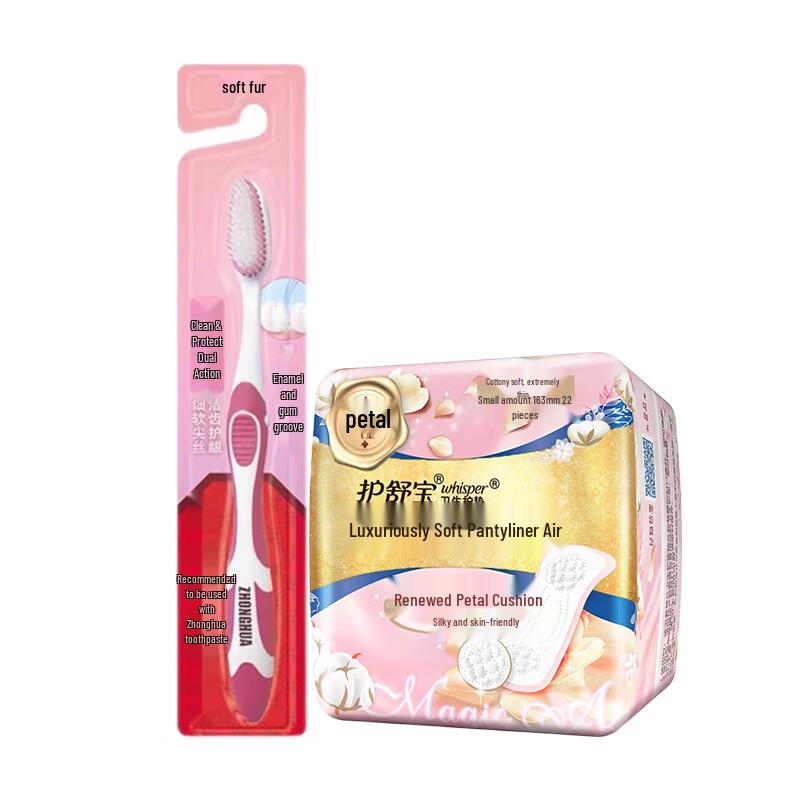 Zhonghua Dual-Effect Soft Bristle Toothbrush