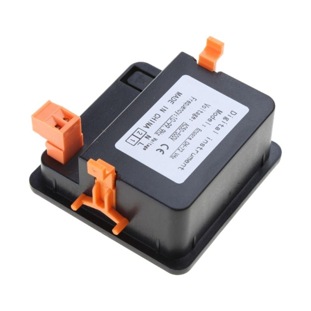 Dual Display Digital Voltage Current Meter Voltage Frequency Tester  Electrical Monitoring