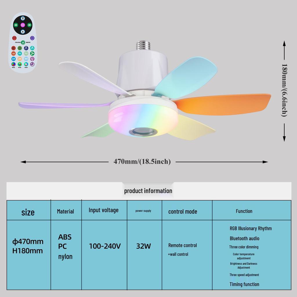 2025 Modern Minimalist Ceiling Fan Light: Integrated Fan and Chandelier for Bedroom