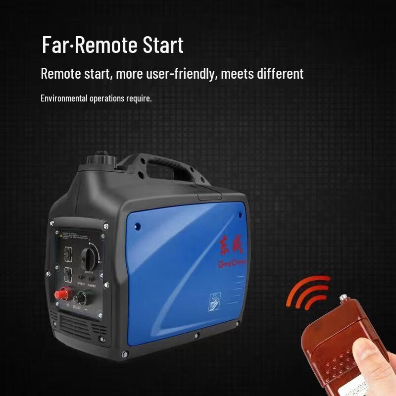 Dongcheng 6kW Taşınabilir Benzinli Jeneratör CN fişli (adaptör dahil)