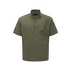ANEW GOLF Men Asymmetric Short Sleeve Anorak_Kh