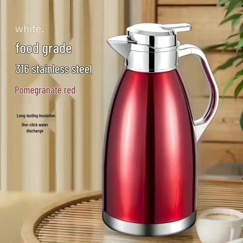 316 Stainless Steel Thermos Flask, Large Capacity, Ideal for Home or Restaurant Use, In Stock