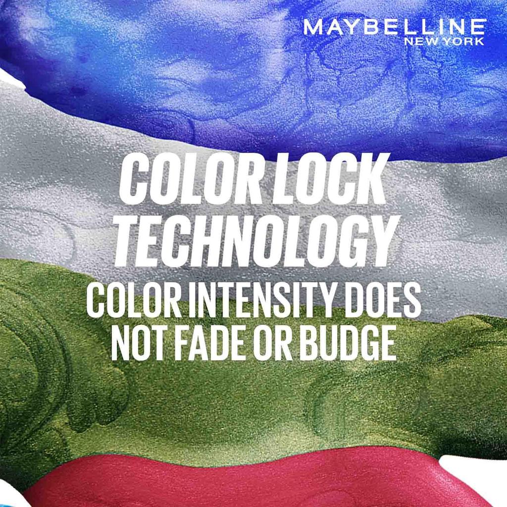 Maybelline New York Tattoo Play Metallic Silver Liquid Eyeliner Longwear Waterproof Bold Eye Makeup 2.1ml