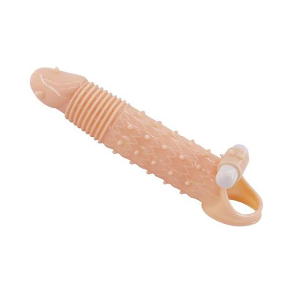 Penis Extender Enlarger Penis Vibrator Ring Sex Toys For Men Erection Silicone Clitoris Stimulate Cock Vibrating Ring