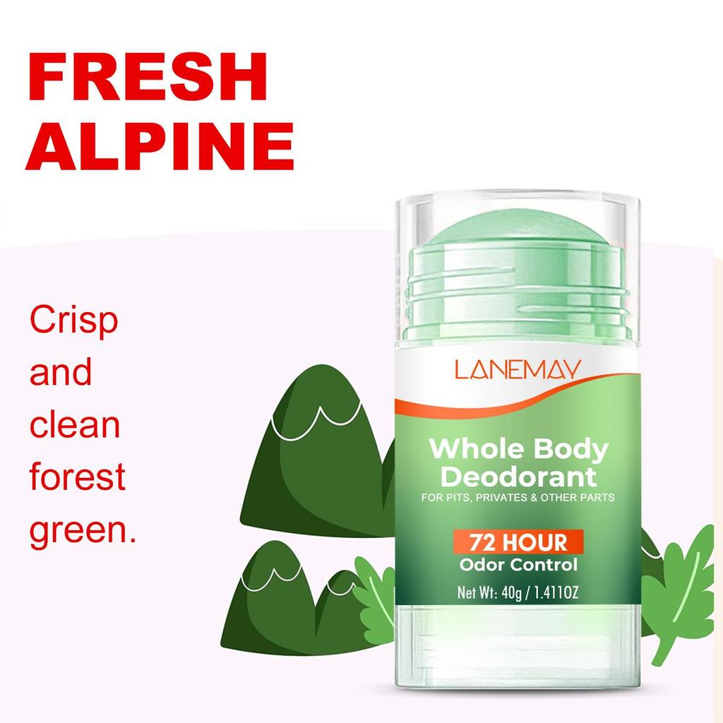 Deodorant na celé tělo - hydratuje a osvěžuje pokožku, řekněte sbohem zápachu, oděru a lepkavosti - platí pro všechny části těla