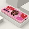 Custodia Stampata Fashion Lips Heels Per Samsung S26 S25 Ultra S24 S23 Plus S22 S21 FE A54 A25 A35 A55 A16 A26 A36 A56 A17 A27 A37 A57 5G Cover Antiurto