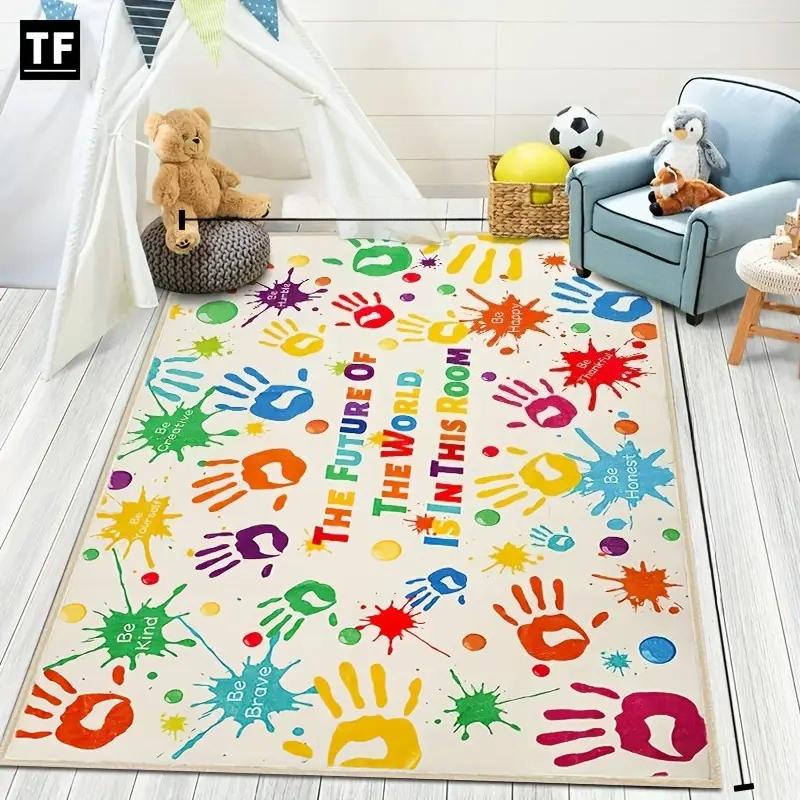 Snakes and Ladders Floor Mat Kids Play Board Game Large Size Carpet  Enfant Party Games Kid Room Bedside Rug  Living Room Carpet