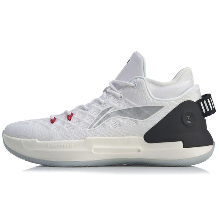 

Li Ning YuShuai 13 Versatile Fabric Slip Resistant, Abrasion Resistant, Lightweight Mid top Light Foam Basketball Shoes ABAP095-1 46