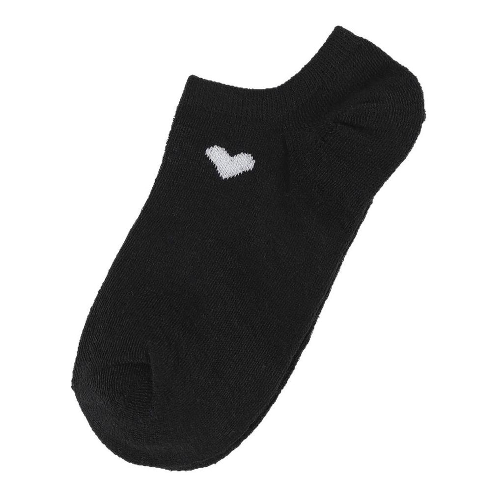 Women's Heart Pattern Low-Cut Invisible Socks – Breathable, Versatile, and Lightweight Summer Boat Socks.