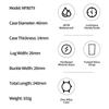 Luxury Men's Business Watch Waterproof Sports Quartz Clock Silicone Strap Men Wristwatches