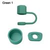Silicone Straw Cover 3-piece Set Water Cup Accessories Reusable Straw Topper
