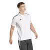 Adidas Soccer Tiro 25 Competition Polo Shirt JZN74 White Size L Men's (JY1807)