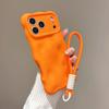 Custom Frosted Bubble Case with Lanyard for iPhone 16 Pro Max, Apple 17, 14, 13