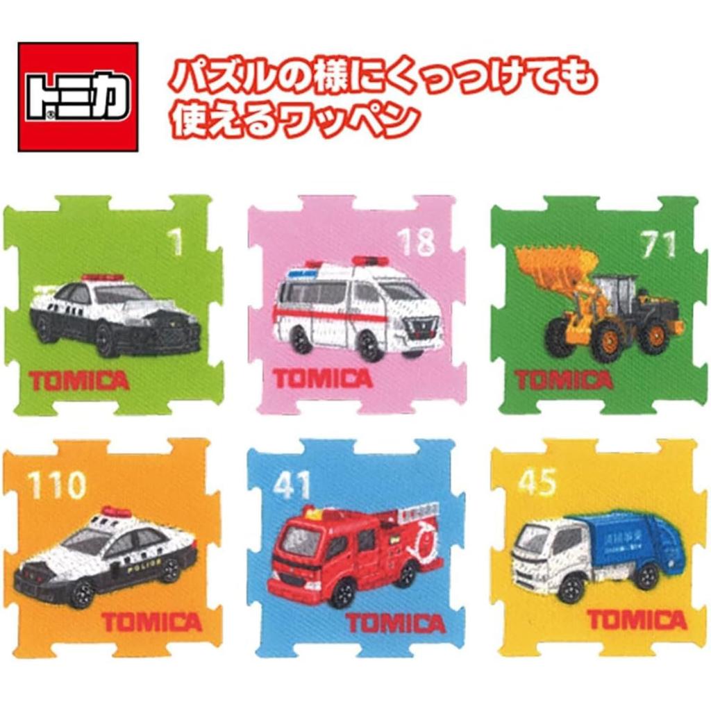 Pioneer Tomica Engine Patch 37mm x Ambulance/Fire (2-Pack), 37mm, Sticker/Iron-On, TOM650-TOM54