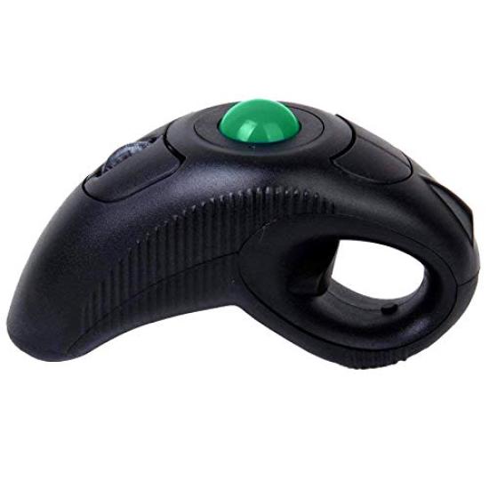 Aylincool USB Wireless Trackball Mouse for PC Laptops 2.4GHz Finger-Handheld