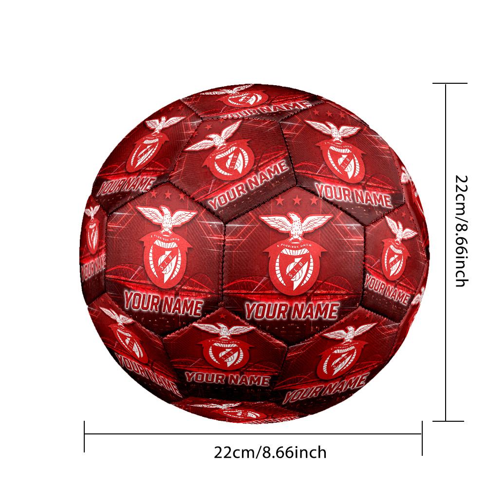 Size 5 Football Custom Name Text, Outdoor Training Soccer BallBenfica