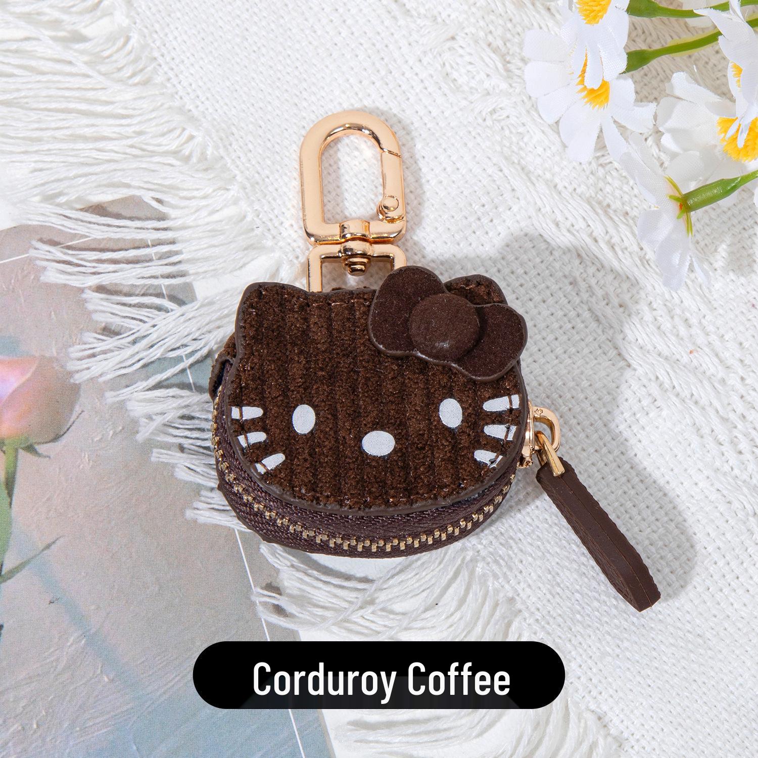 

Colorful Hello Kitty Cartoon Cat Pendant Keychain - Cute Bag Charm for Girls