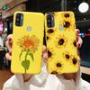 For OPPO A53S 2020 Case Cartoon Coque Heart Painted Silicone Phone Back Cover For oppo a53s A 53s A53 s oppoa53 2020 Shell Case
