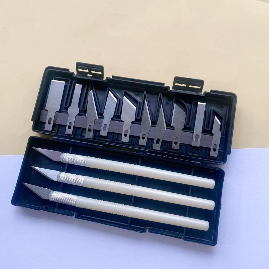 13-Piece Craft & Carving Knife Set with DIY Journal Tools