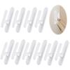Easy-to-Install Wall-Mounted Curtain Cord Holder Kits Self-Adhesive Hooks for Efficient Curtain String Organization