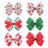 Fruit Print Bow Hairpin Cute Girl Watermelon Bangs Clip Small Fresh Children'S Hair Accessories 2378