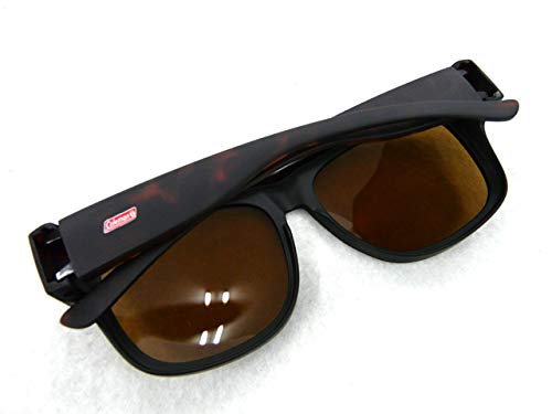 Coleman Overglass Polarized Sunglasses COV02 Brown