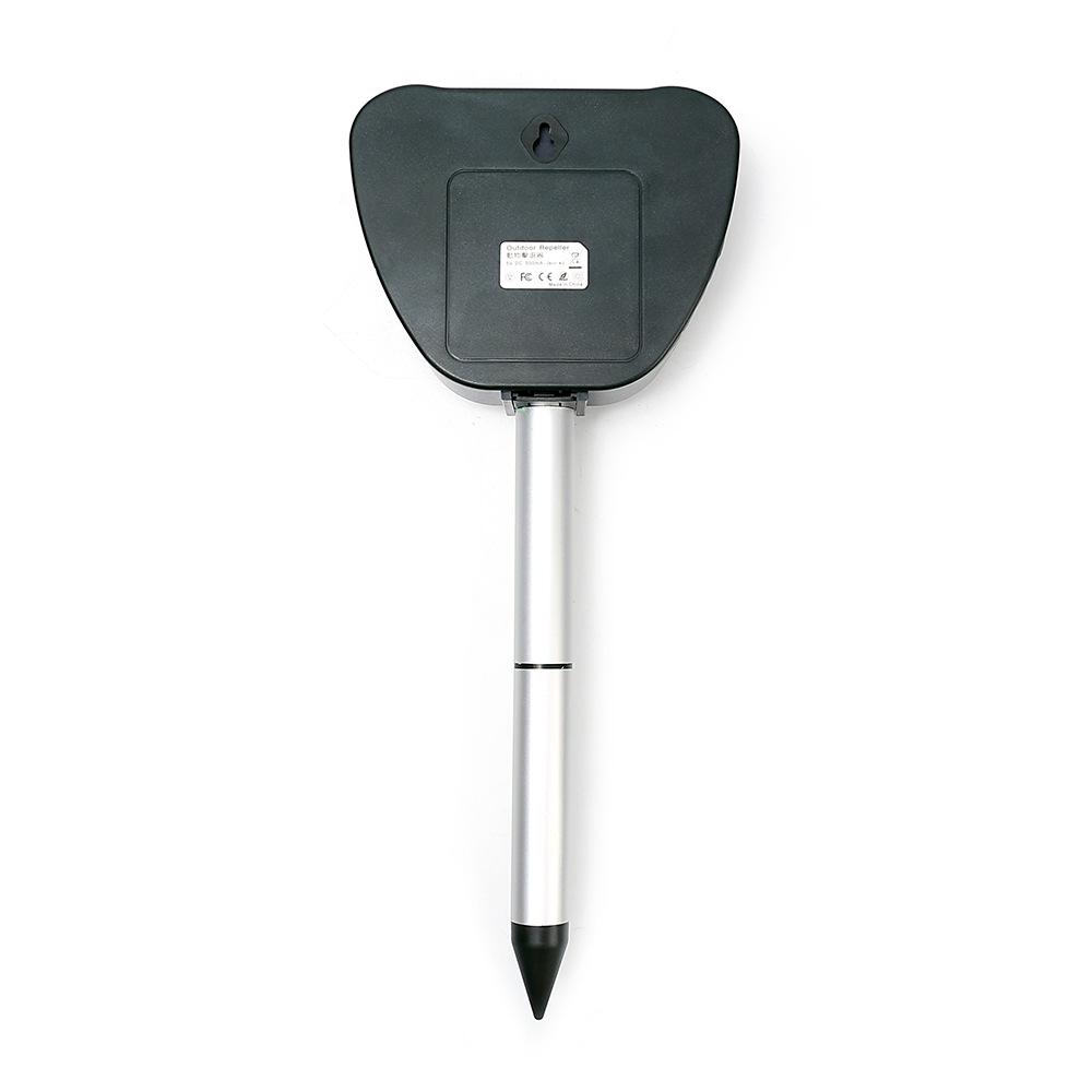 Outdoor Solar Ultrasonic Pest Repeller with Infrared Bird and Insect Deterrent