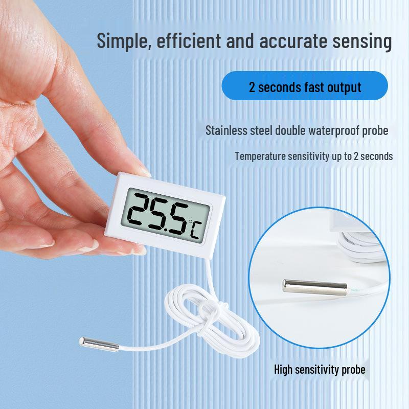 Newcomer Special: High-Precision LED Fish Tank Thermometer for Aquariums
