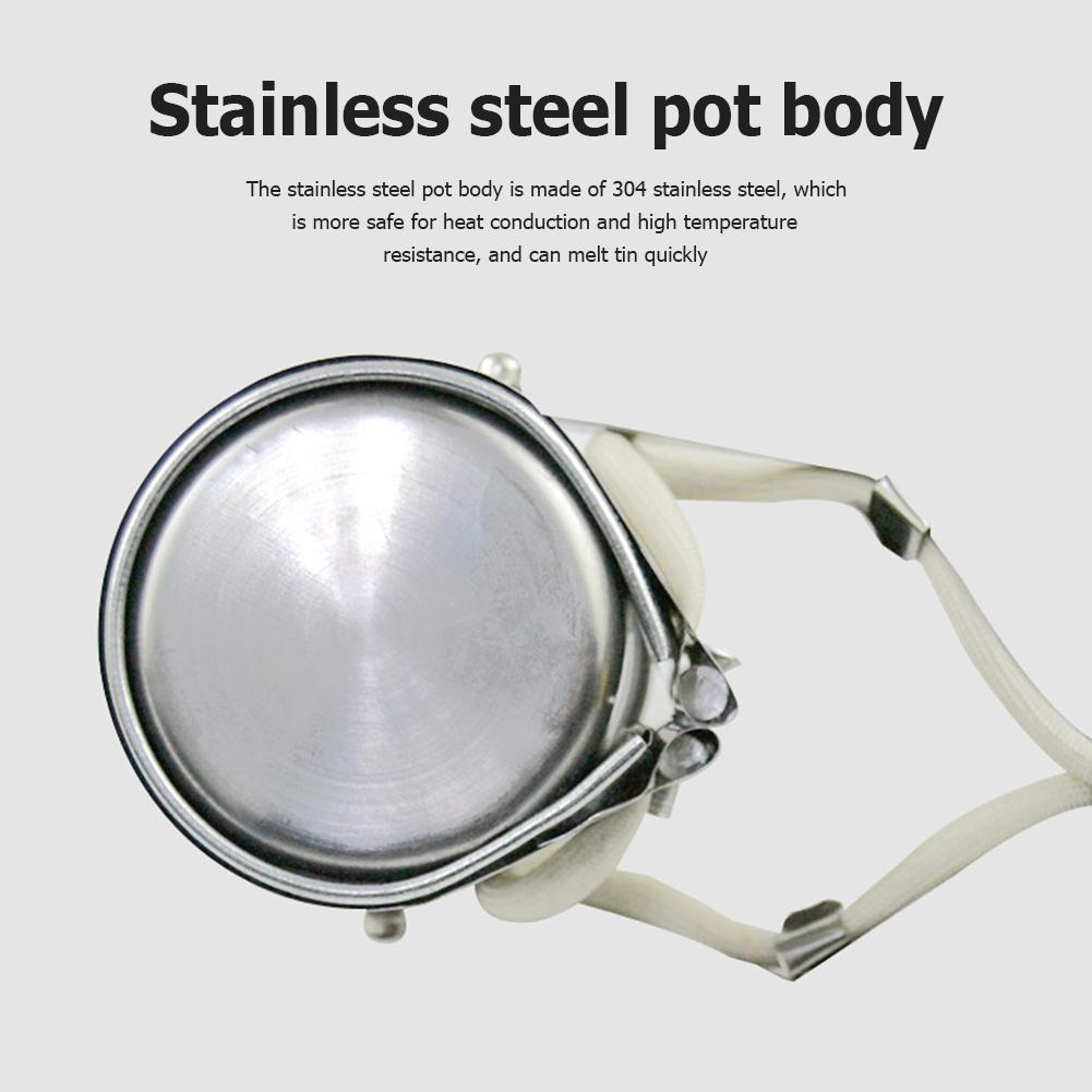 300W/500W Tin Melting Solder Pot Handheld Soldering Repair Furnace Adjustable Portable Temperature Desoldering Pot Tool